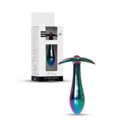 Metalowy plug analny Jewellery Multicolour PLUG rozmiar S B - Series HeavyFun