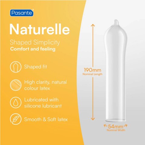 Pasante Naturelle Condoms 3 pcs Pasante