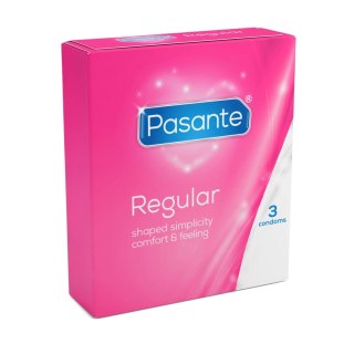 Pasante Regular Condoms 3 pcs Pasante