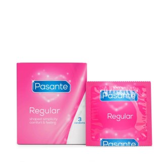 Pasante Regular Condoms 3 pcs Pasante
