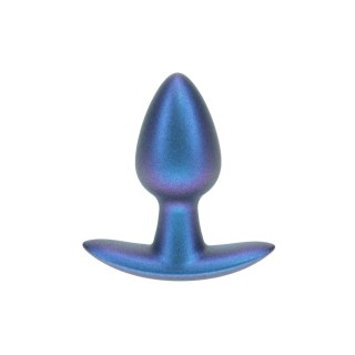 Smooth Silicone Anal Plug - Small - 2.6 / 6,5 cm - Metallic Blue Ouch!