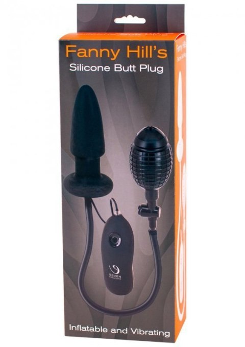 Fanny Hill Inflatable Buttplug Black Boss of toys