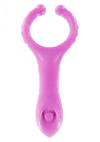 Vibrating Clit-Stim C-Ring Purple Boss of toys