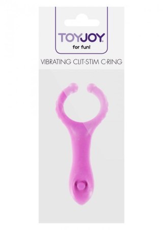Vibrating Clit-Stim C-Ring Purple Boss of toys