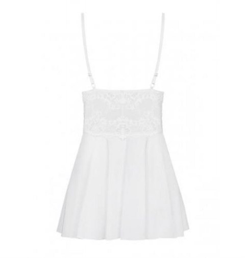 Bielizna-810-BAB-2 babydoll i stringi biała L/XL Boss of toys