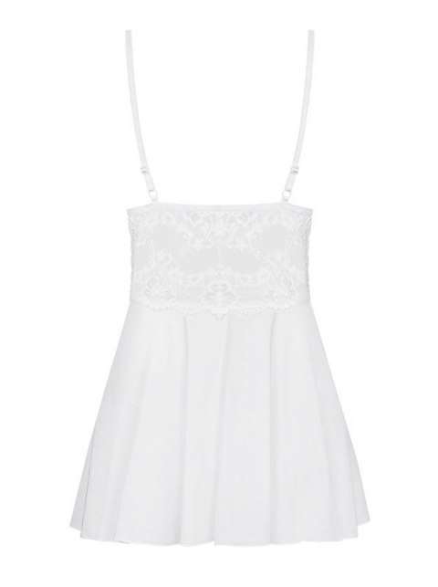 Bielizna-810-BAB-2 babydoll i stringi biała S/M Boss of toys