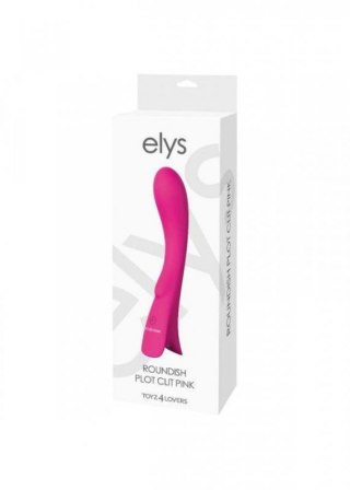 Wibrator-VIBRATORE DESIGN ELYS - ROUNDISH PLOT CLIT PINK Boss of toys
