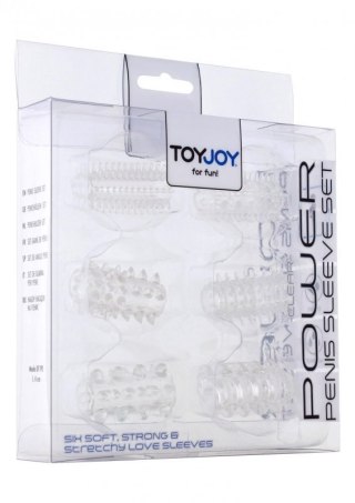 Power Penis Sleeve Set Transparent Boss of toys