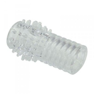 Stymulator-TPE COCK SLEEVE WITH NODULES. Boss of toys