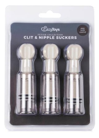 Pompka-Nipple & Clit Suckers 3pcs Boss of toys