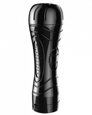 Quickies black vibrating masturbator Boss of toys