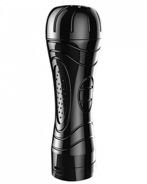 Quickies black vibrating masturbator Boss of toys