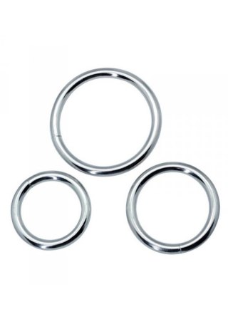 Timeless metal rings (3 pcs) Boss of toys