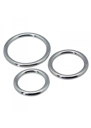 Timeless metal rings (3 pcs) Boss of toys