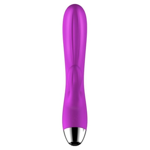 Wibrator-Silicone Vibrator and Pulsator Purple USB 7+7 Function / Heating Boss of toys