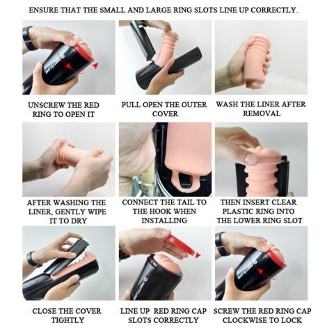 PRETTY LOVE - Masturbator OZZY Automatic Thrusting 3 Levels Boss of toys