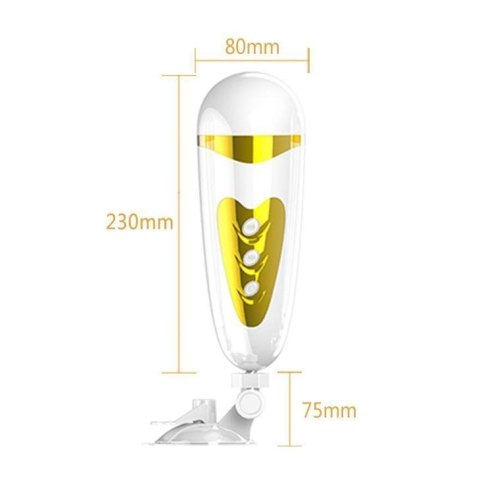 PRETTY LOVE - Masturbator SALLY Hot Ass 12 function vibrations Boss of toys