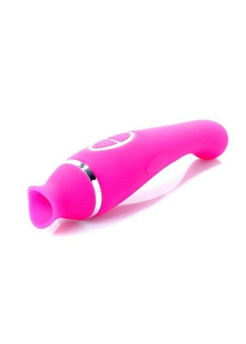Vibrator-HELEN Pink - 12 vibration functions / 8 stimulation functions USB Boss of toys