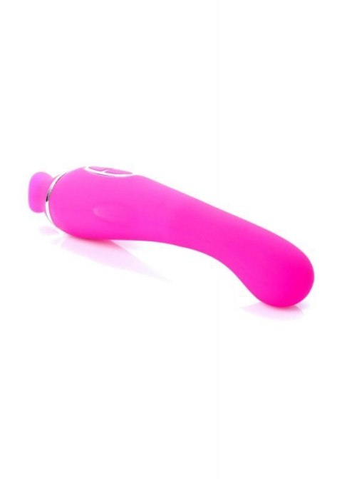 Vibrator-HELEN Pink - 12 vibration functions / 8 stimulation functions USB Boss of toys