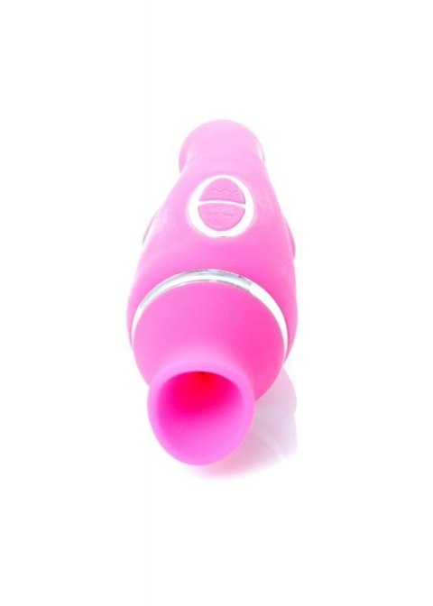 Vibrator-HELEN Pink - 12 vibration functions / 8 stimulation functions USB Boss of toys