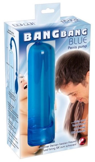 Bang Bang Blue Penis Pump blue Boss of toys