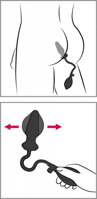 Latex AnalPlugs "Anal Expert" Boss of toys