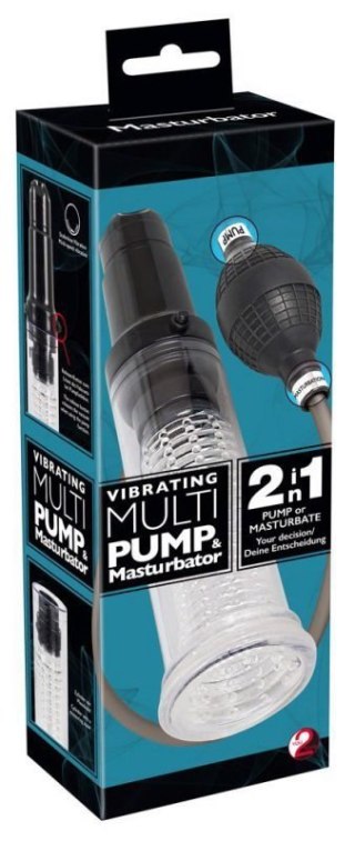 Vibrating Multi Pump & Masturb Boss of toys