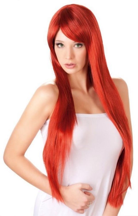 Long Straight Red Wig Boss of toys