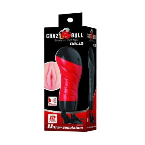 PRETTY LOVE - CRAZY BULL DELIA Vagina 12 function / Voice Boss of toys