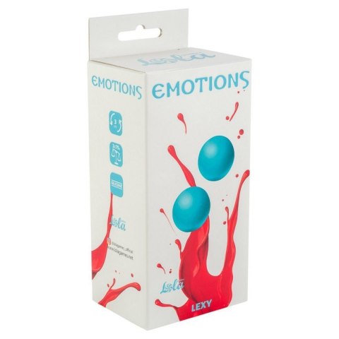 Vaginal balls without a loop Emotions Lexy Large turquoise Boss of toys