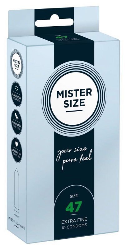 Mister Size 47mm pack of 10 Boss of toys