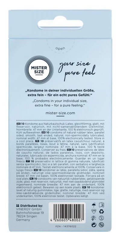 Mister Size 47mm pack of 10 Boss of toys