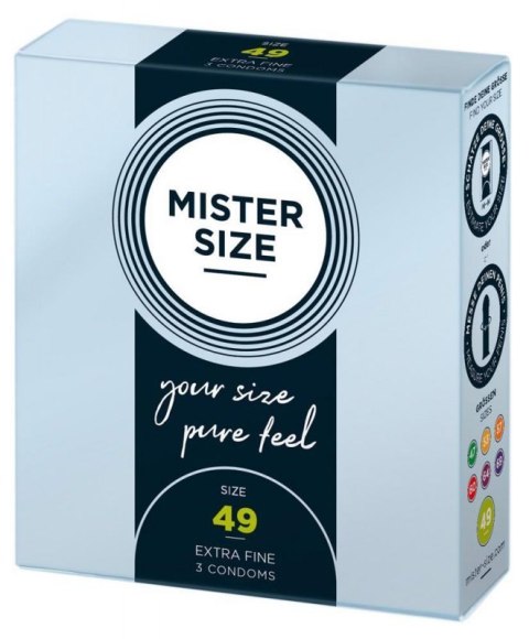Mister Size 49mm pack of 3 Boss of toys