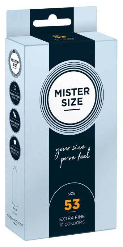 Mister Size 53mm pack of 10 Boss of toys
