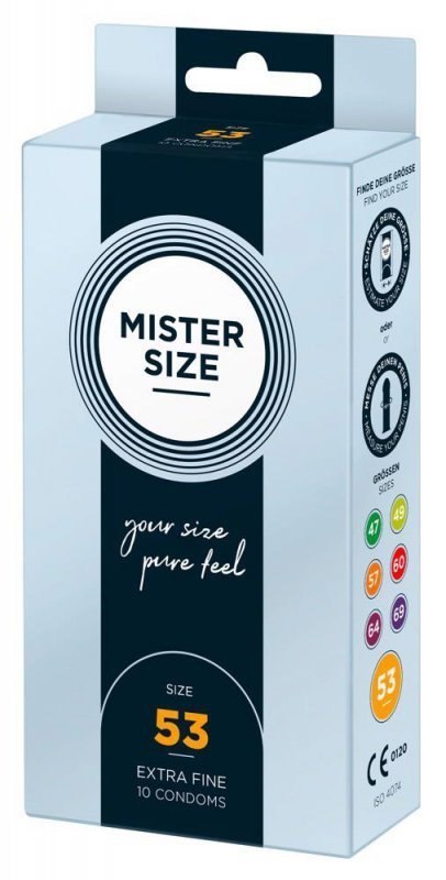 Mister Size 53mm pack of 10 Boss of toys