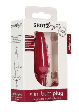 Slim Butt Plug - Red Boss of toys