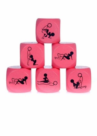 Zabawka-Kostka Miłości 25mm RÓŻOWA - 1 sztuka Boss of toys