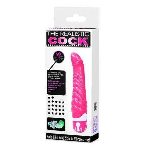 BAILE- THE REALISTIC COCK, 10 vibration functions Boss of toys