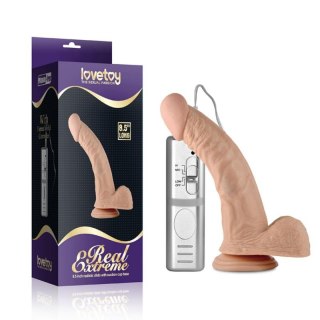 8.5"" Real Extreme Vibrating Dildo Flesh Boss of toys