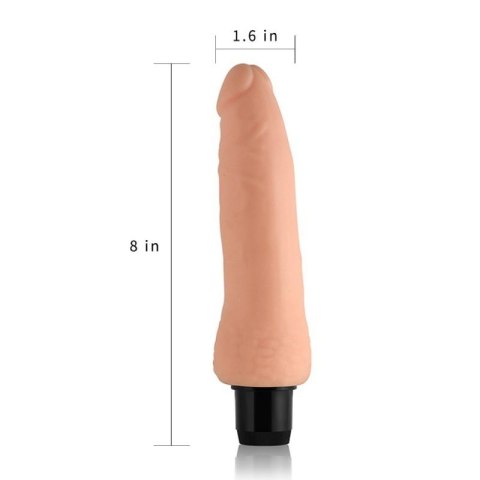 8'' Xtreme Feel Cyberskin Vibrator Boss of toys