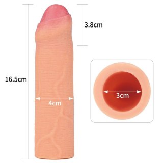 Add 1"" Revolutionary Silicone Nature Extender Uncircumcised Boss of toys