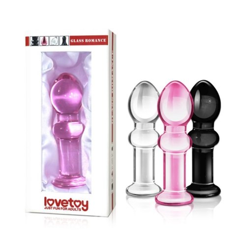 4.5"" Glass Romance Pink Boss of toys