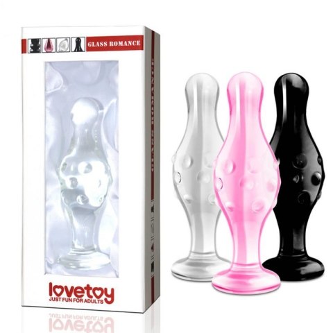 4.5"" Glass Romance Pink Boss of toys