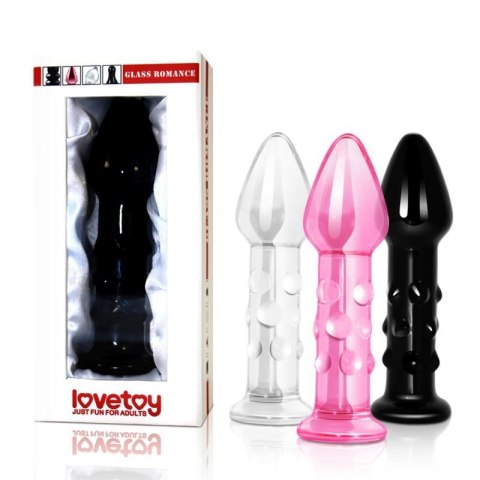5.5"" Glass Romance Black Boss of toys