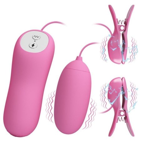 PRETTY LOVE - ELECTRIC SHOCK & VIBRO-BULLETS, 7 vibration functions 3 electric shock functions Boss of toys