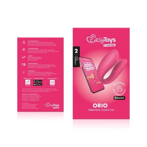 EasyConnect - Couples Vibrator Orio app-controlled Boss of toys