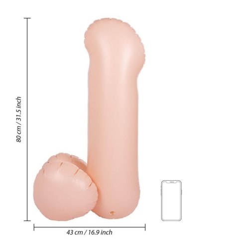 Blow-up Dick - 32''/ 80 cm Boss of toys
