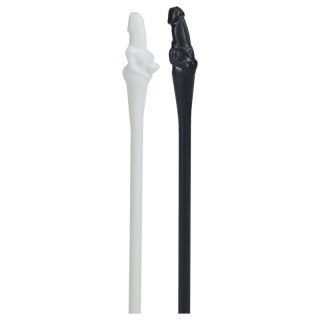 Couples Straws - Black and White Boss of toys
