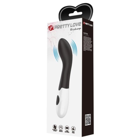 PRETTY LOVE - Bishop black, 30 vibration functions Boss of toys
