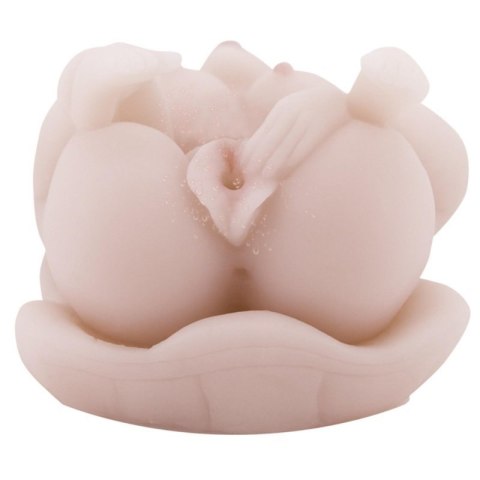 BAILE - Masturbator toy, TPR, double vibrating egg with voice, tighten,shrink 3AAA batteries Boss of toys